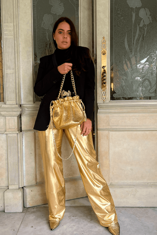 Bell Bucket Bag - Golden