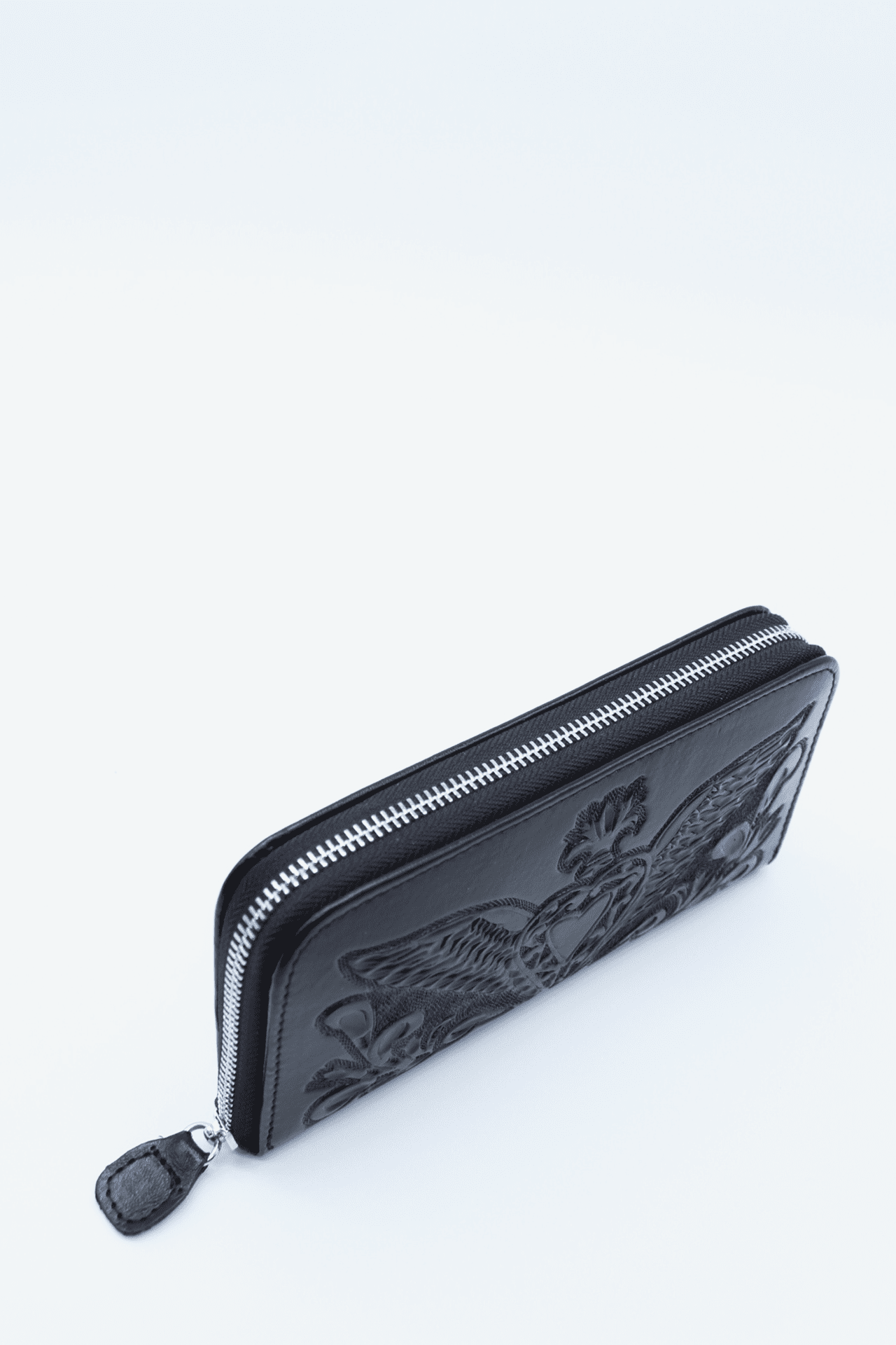 Mexican Heart Wallet - Black