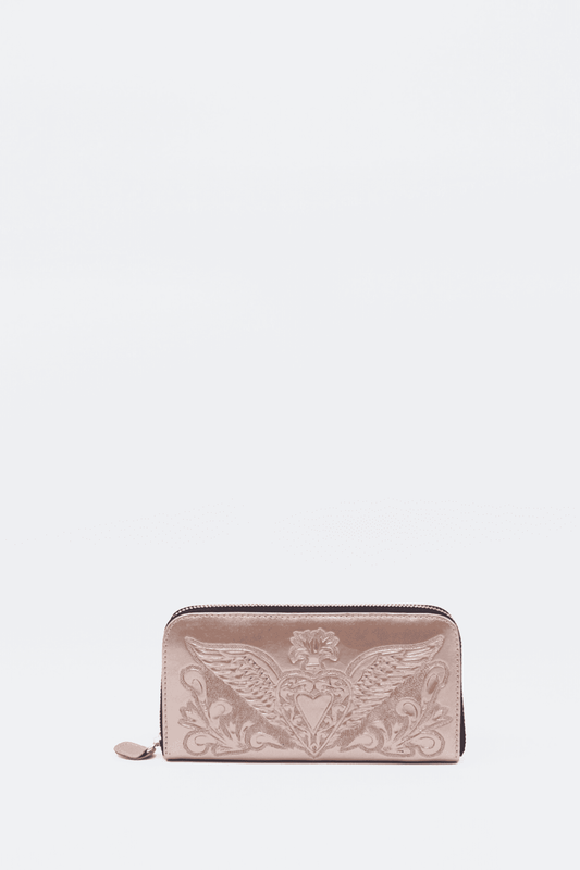 Mexican Heart Wallet - Rose Gold