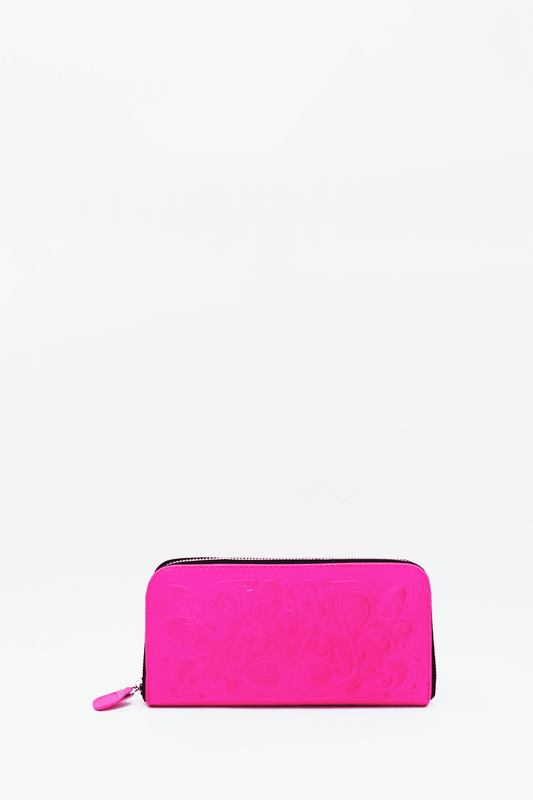 Mediterraneo Wallet - Neon Pink